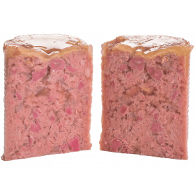 BRIT PATÉ & MEAT SALMON - консервирана храна за кучета с 26% сьомга и 24% пилешко месо